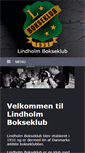 Mobile Screenshot of lindholm-bokseklub.dk